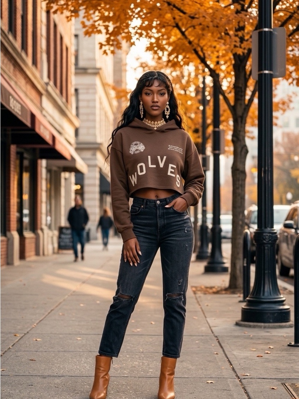 NWT Darc Sport Cropped Hoodie